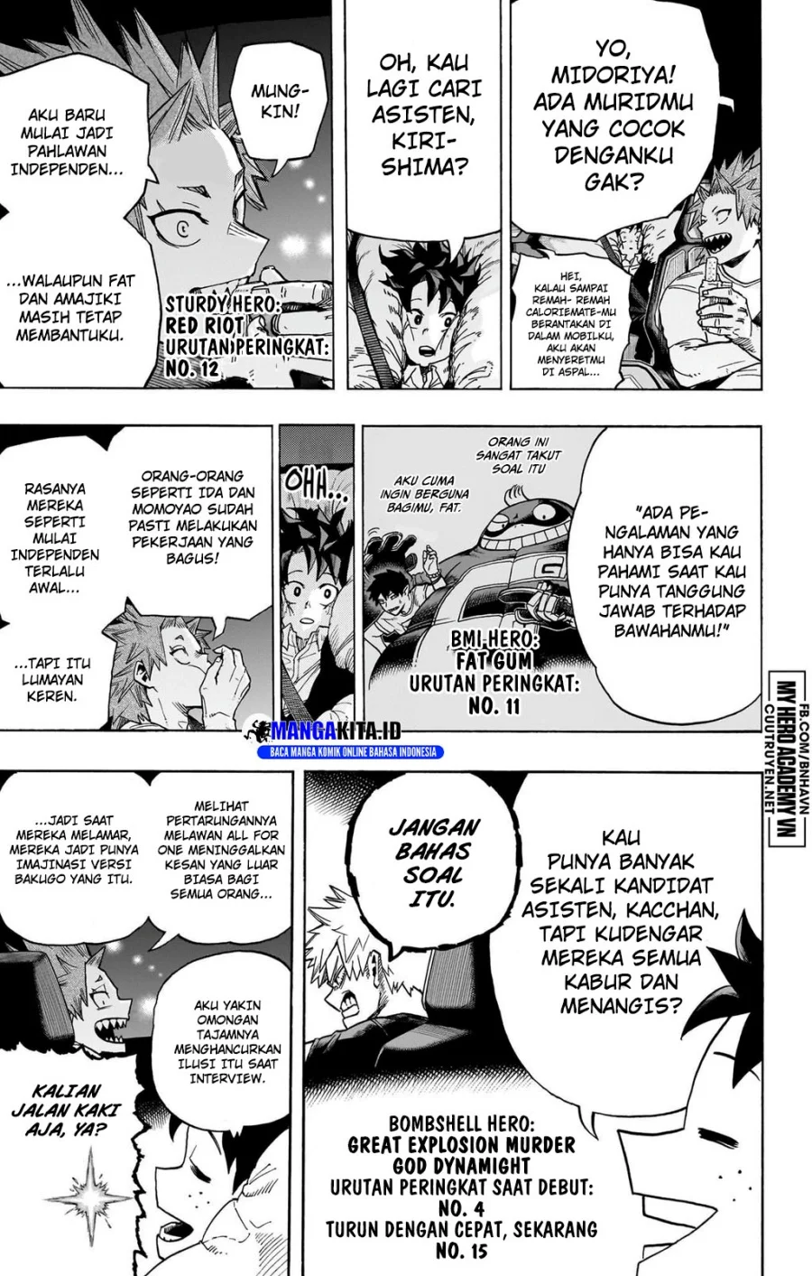 Boku no Hero Academia Chapter 431 - halaman 13