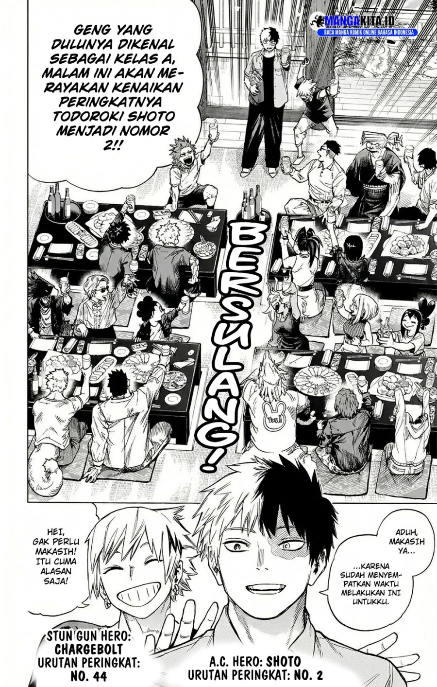 Boku no Hero Academia Chapter 431 - halaman 18
