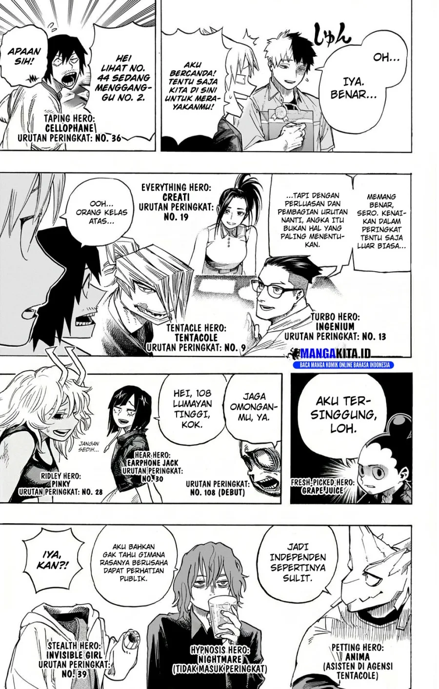 Boku no Hero Academia Chapter 431 - halaman 19