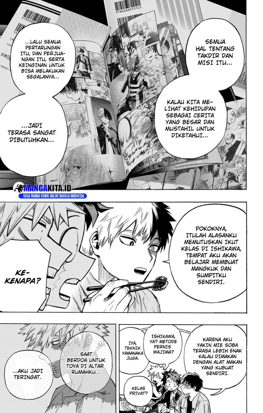 Boku no Hero Academia Chapter 431 - halaman 22