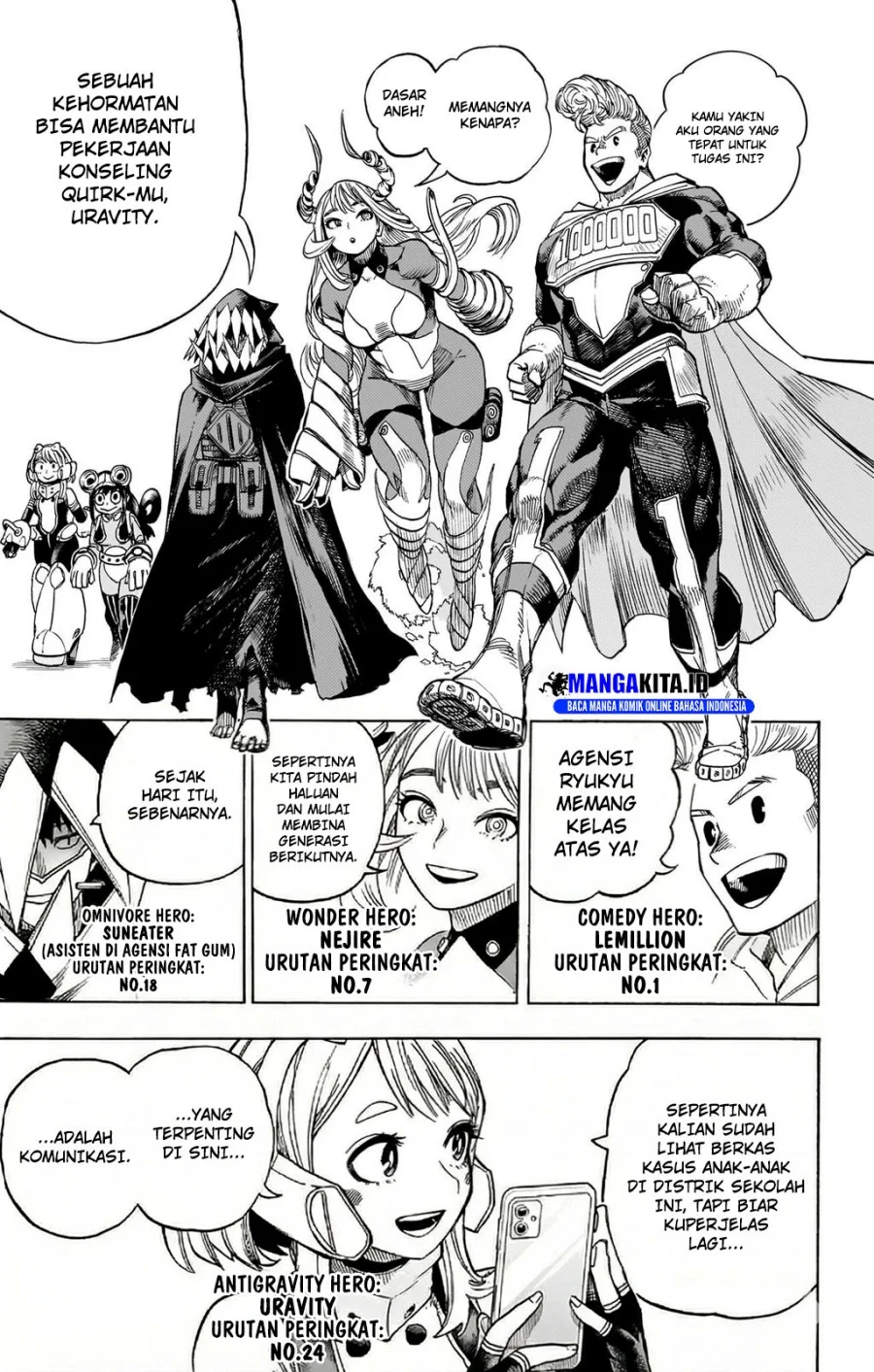 Boku no Hero Academia Chapter 431 - halaman 5