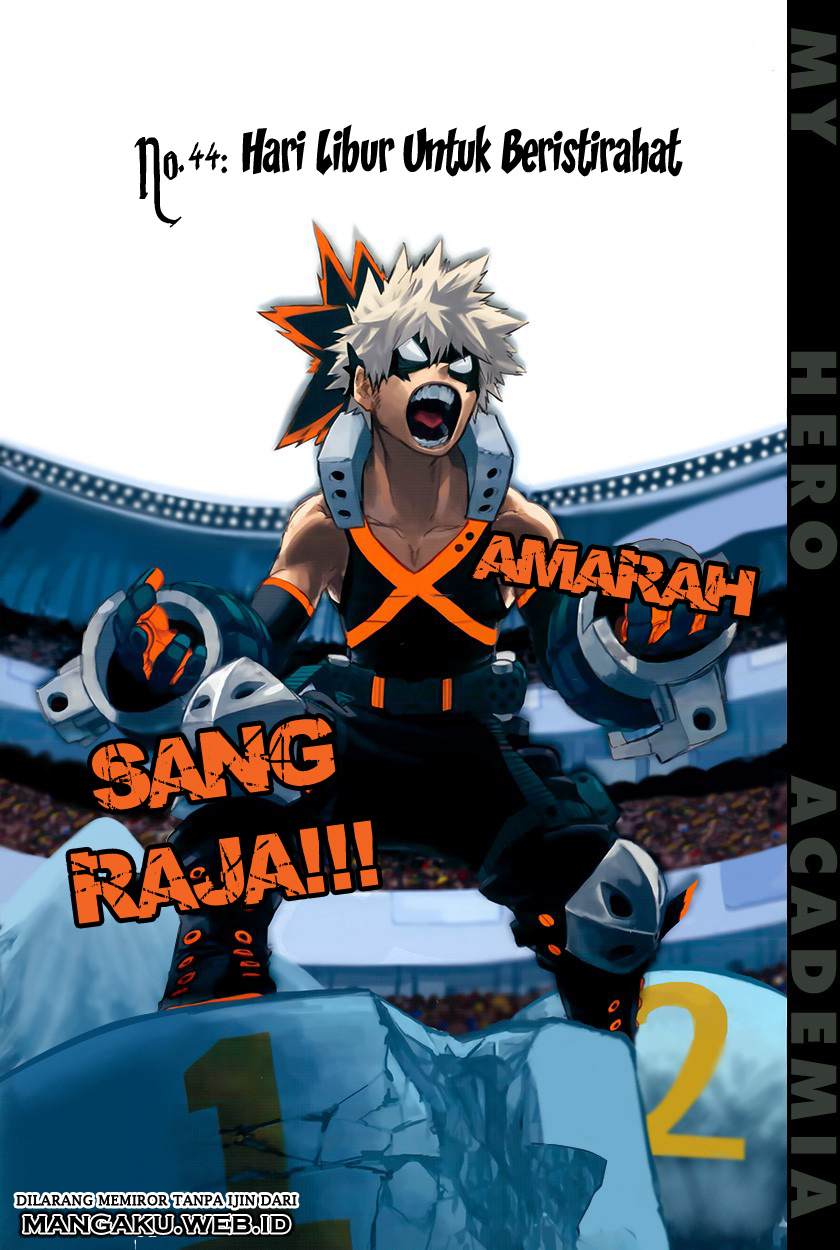Boku no Hero Academia Chapter 44 - halaman 2