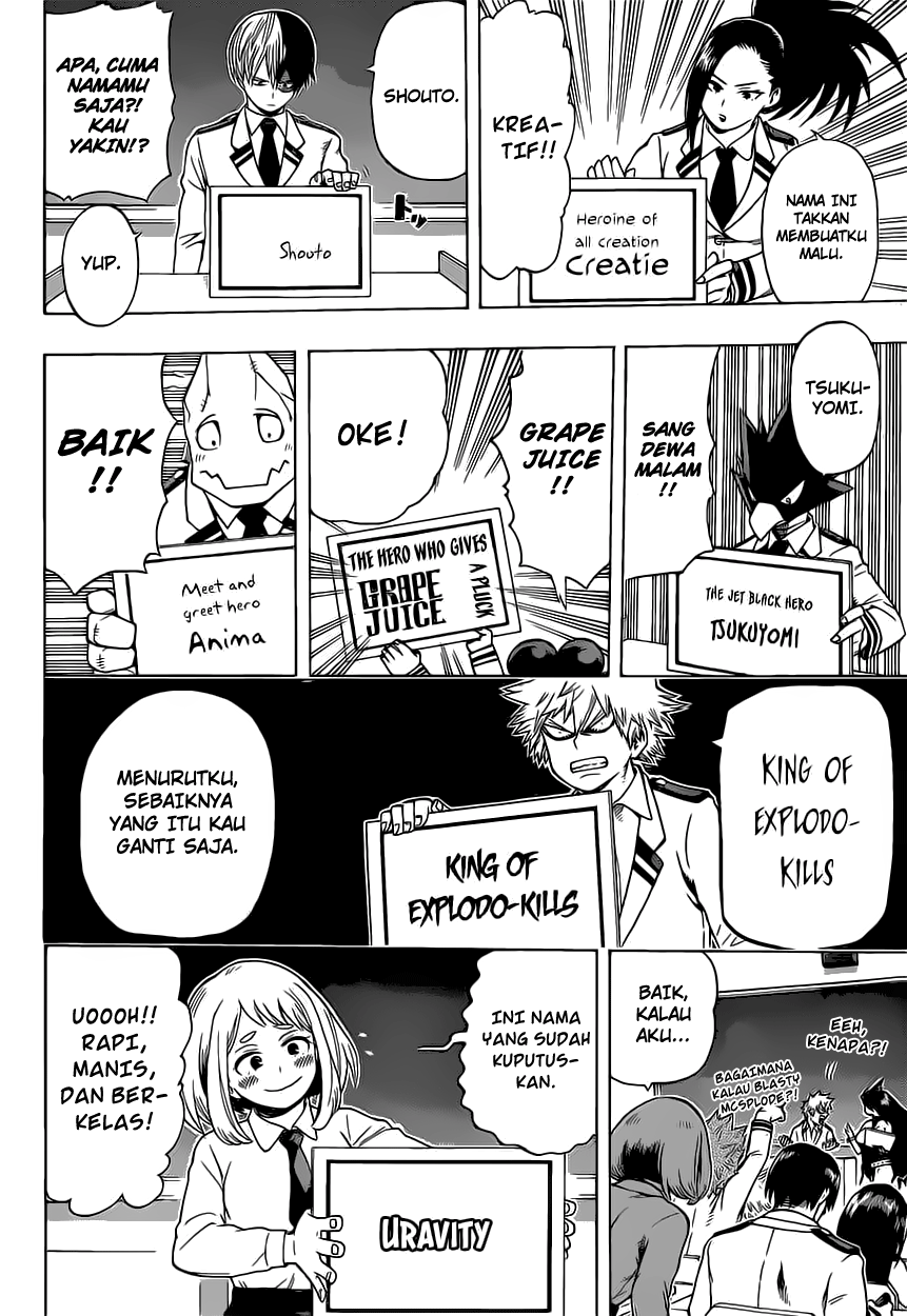 Boku no Hero Academia Chapter 45 - halaman 14