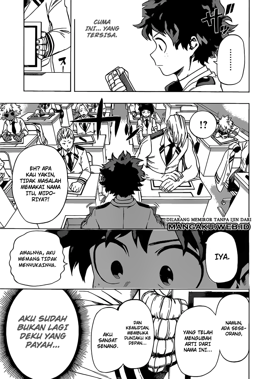 Boku no Hero Academia Chapter 45 - halaman 17