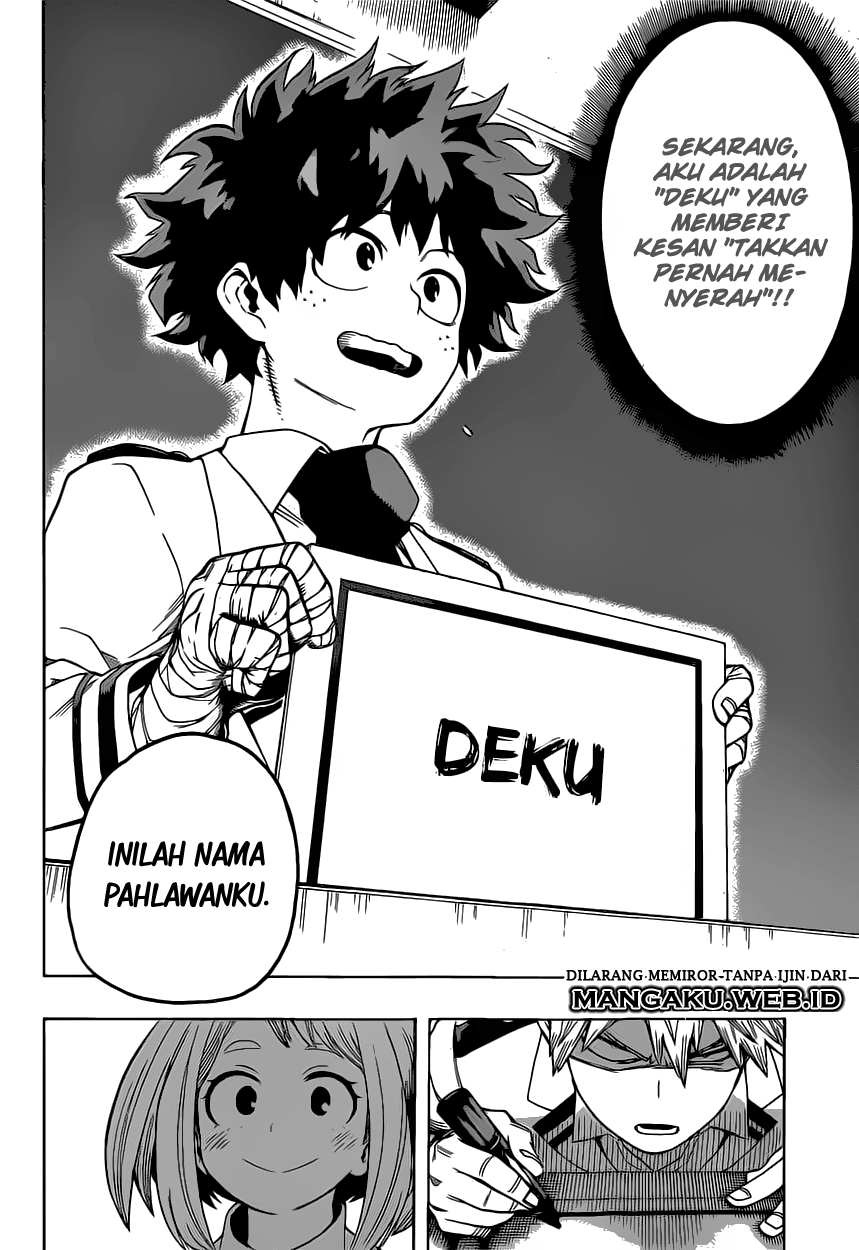 Boku no Hero Academia Chapter 45 - halaman 18