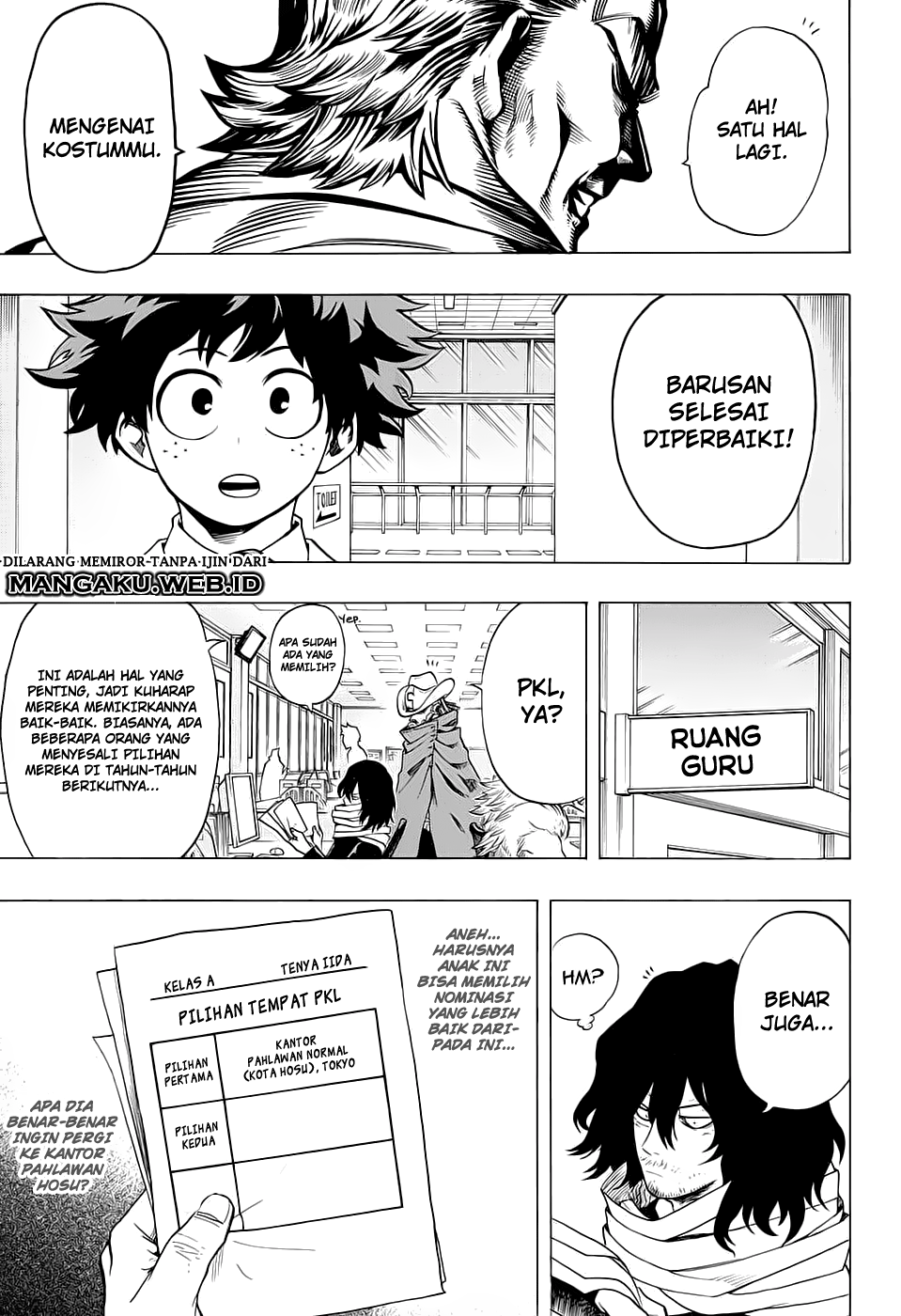 Boku no Hero Academia Chapter 46 - halaman 10