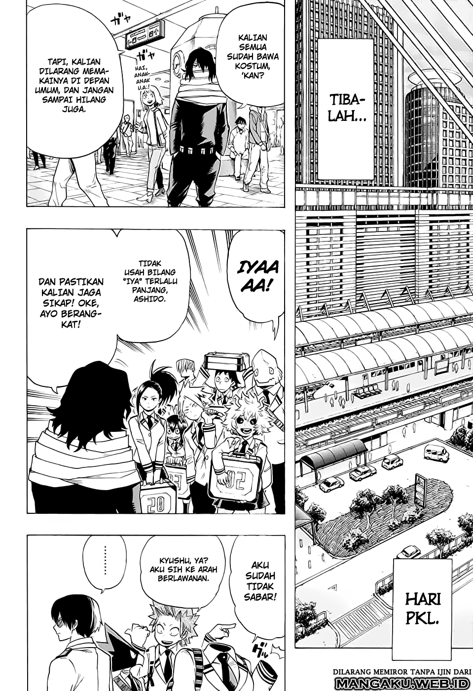 Boku no Hero Academia Chapter 46 - halaman 11