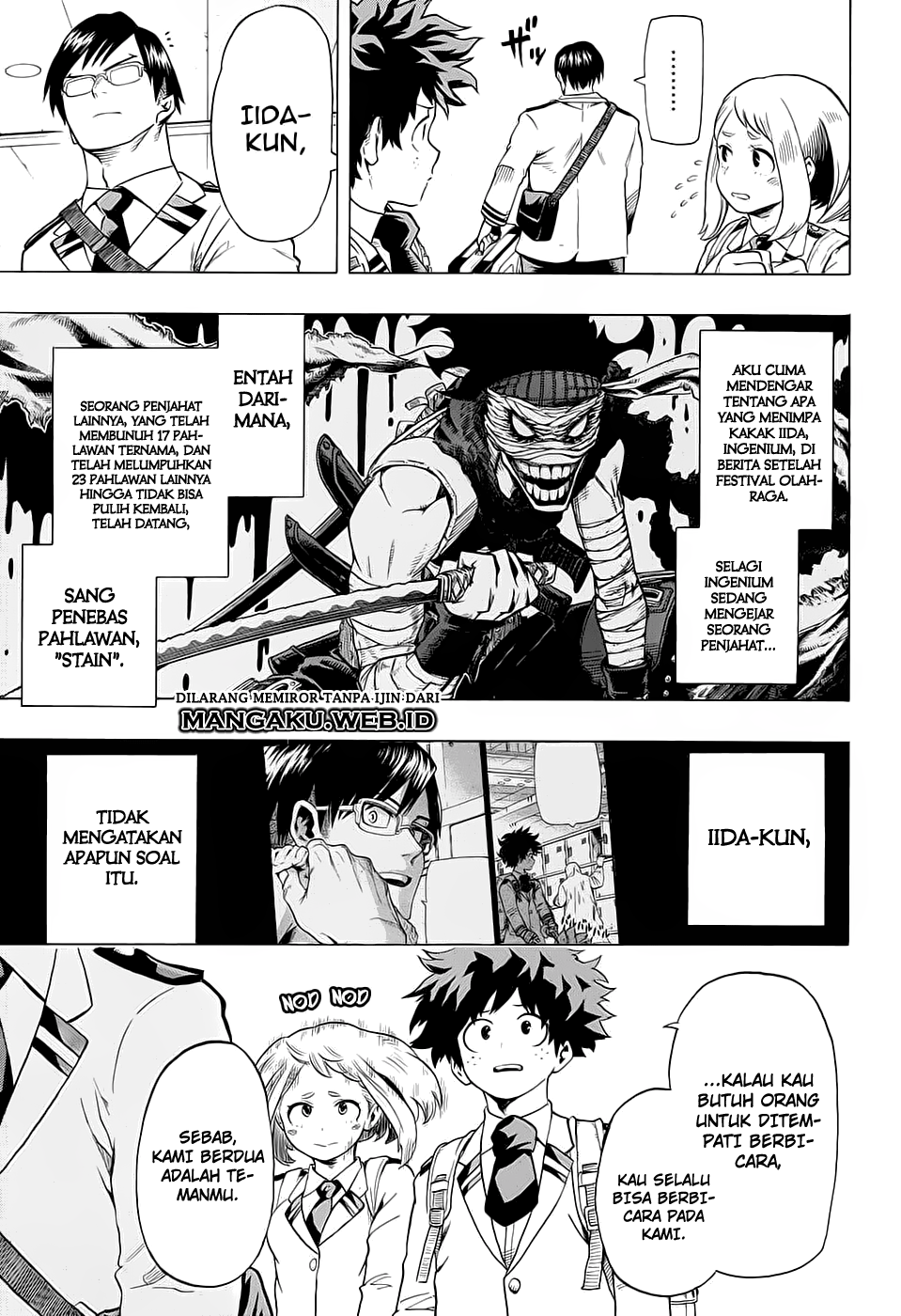 Boku no Hero Academia Chapter 46 - halaman 12