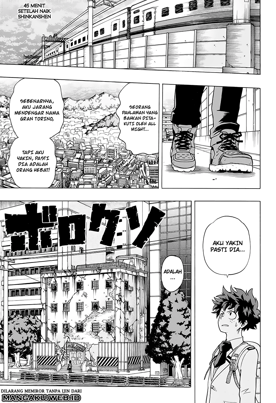 Boku no Hero Academia Chapter 46 - halaman 14