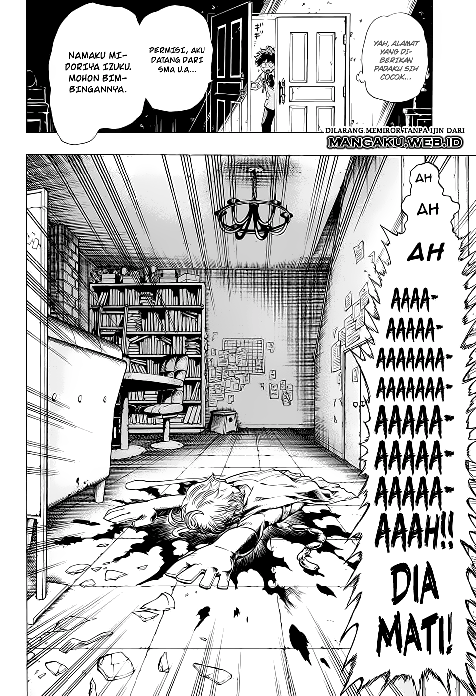 Boku no Hero Academia Chapter 46 - halaman 15