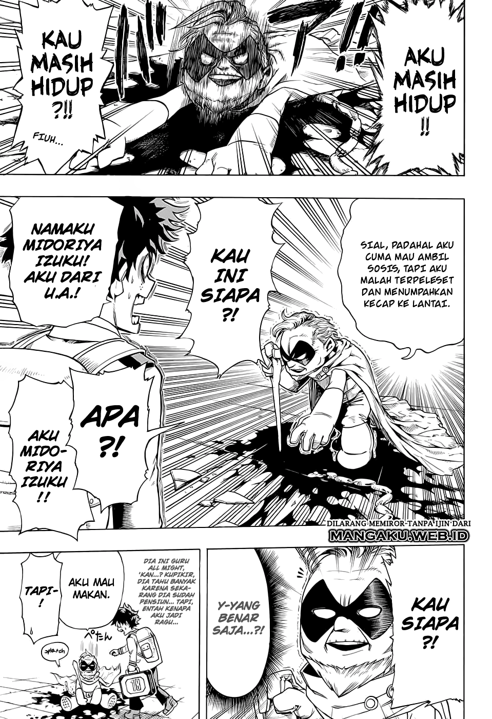 Boku no Hero Academia Chapter 46 - halaman 16