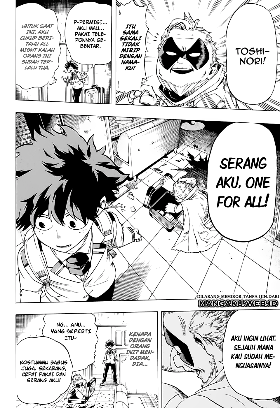 Boku no Hero Academia Chapter 46 - halaman 17