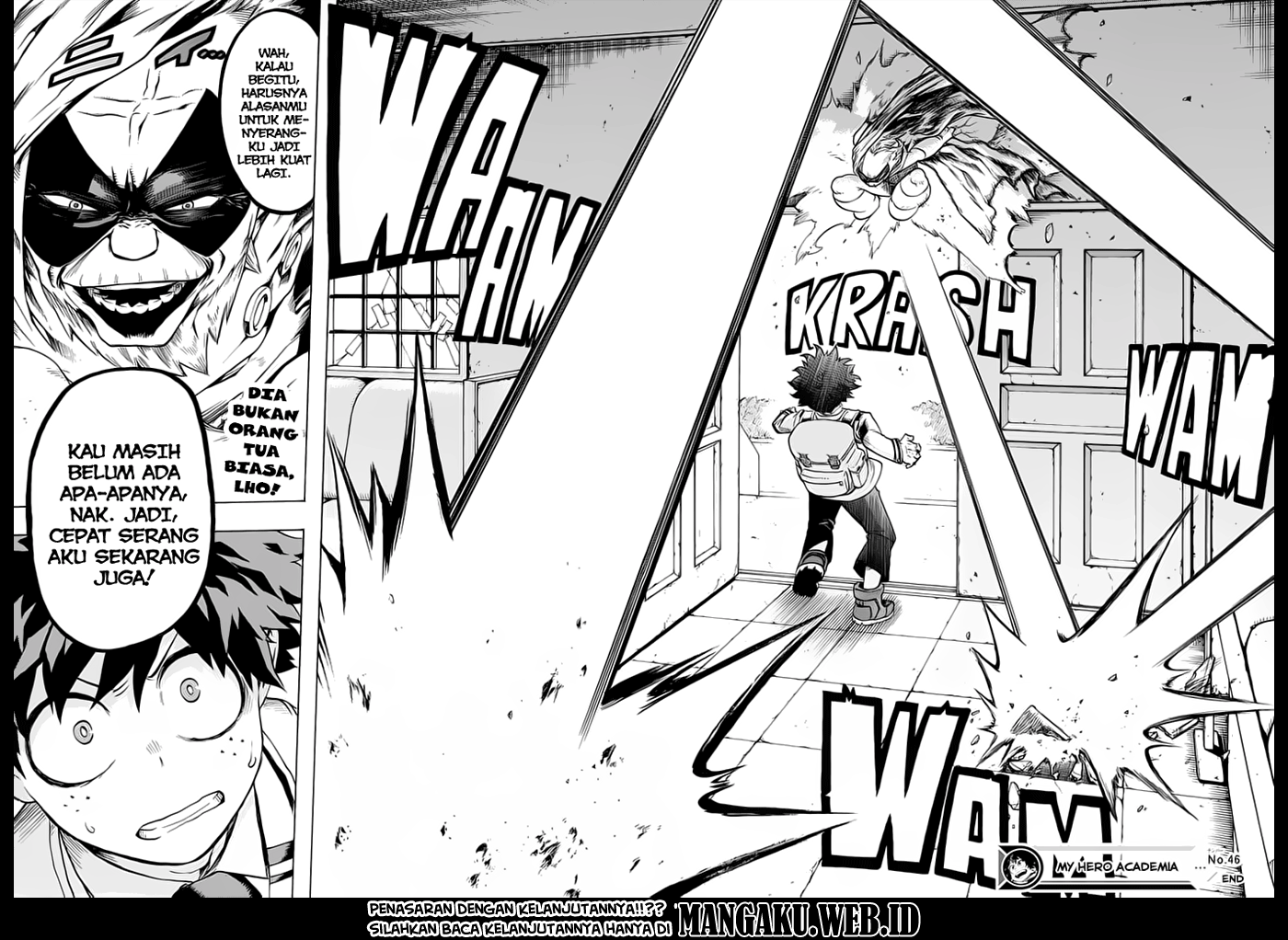 Boku no Hero Academia Chapter 46 - halaman 19