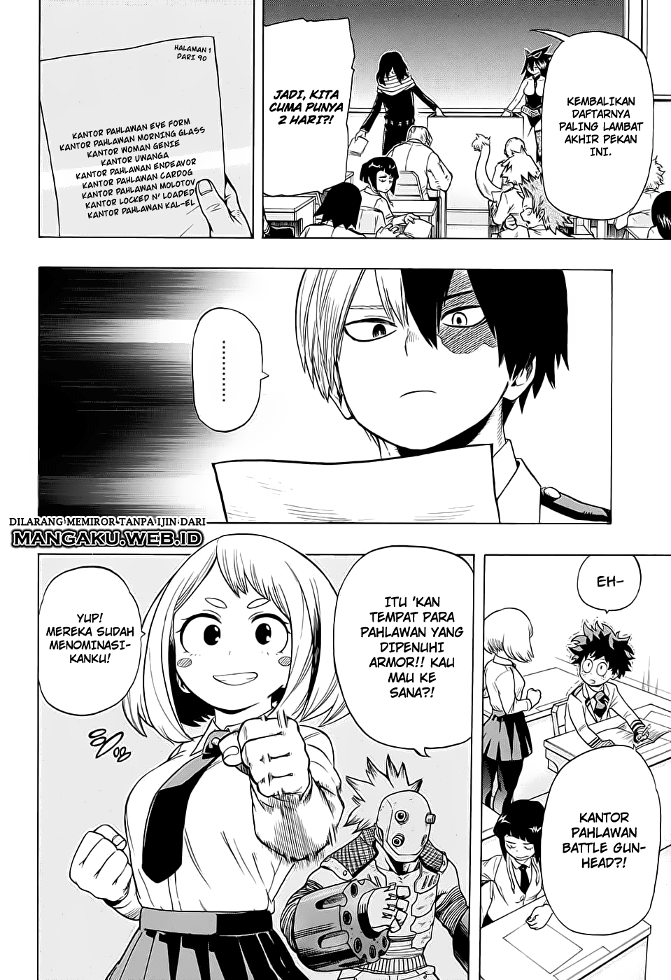 Boku no Hero Academia Chapter 46 - halaman 5