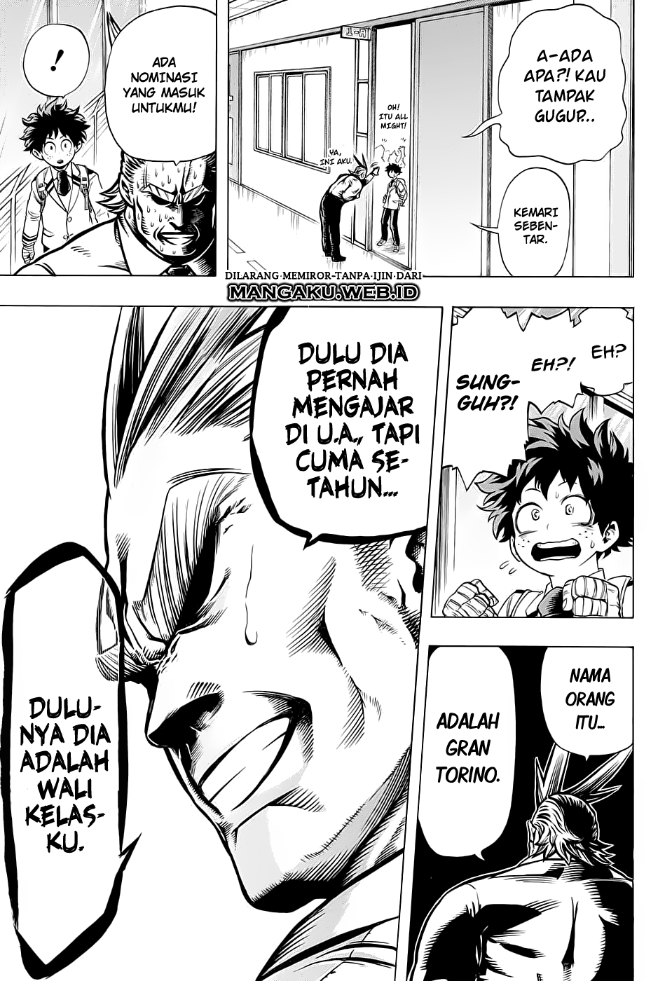 Boku no Hero Academia Chapter 46 - halaman 8