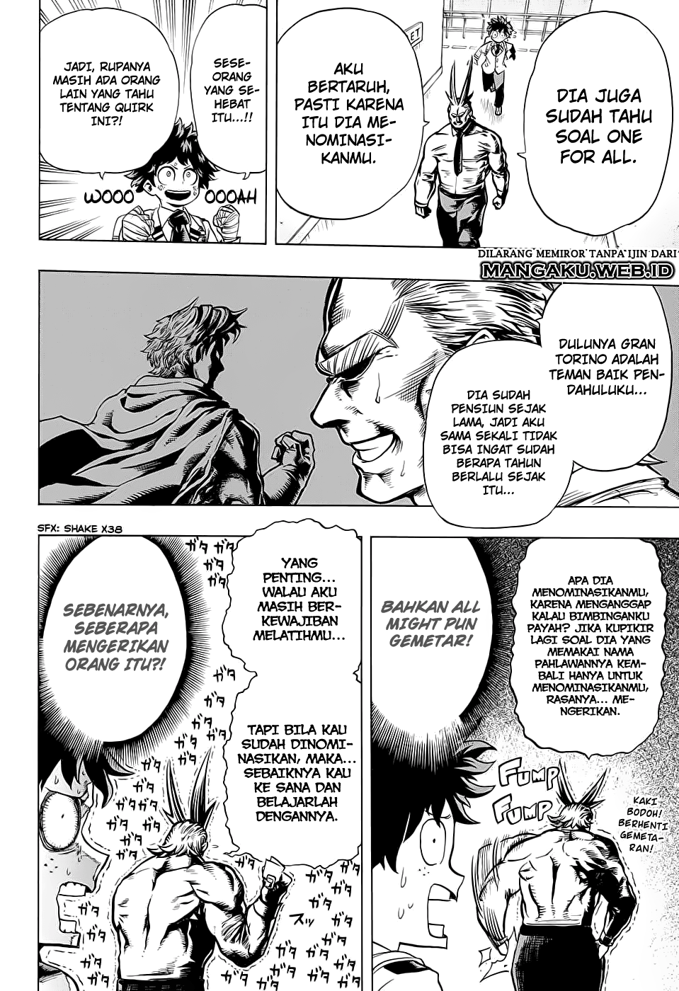 Boku no Hero Academia Chapter 46 - halaman 9