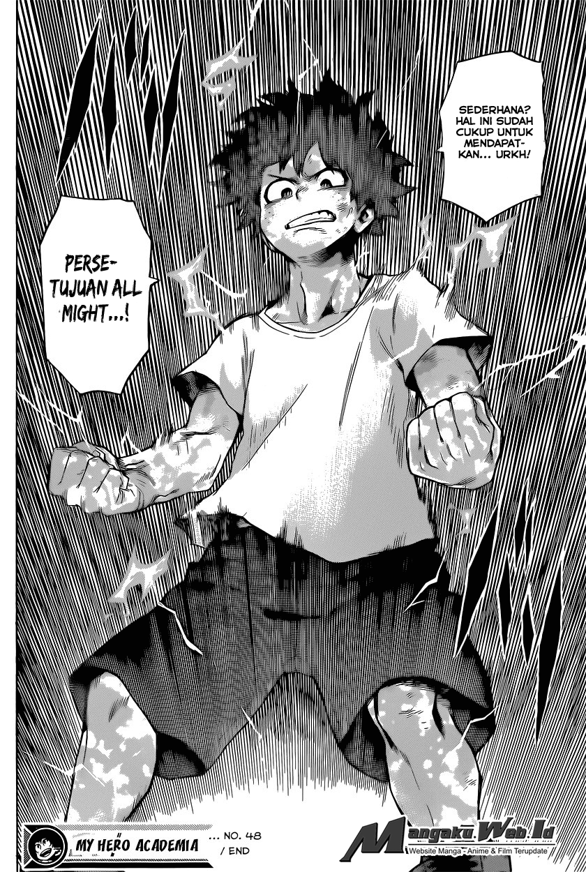 Boku no Hero Academia Chapter 48 - halaman 19