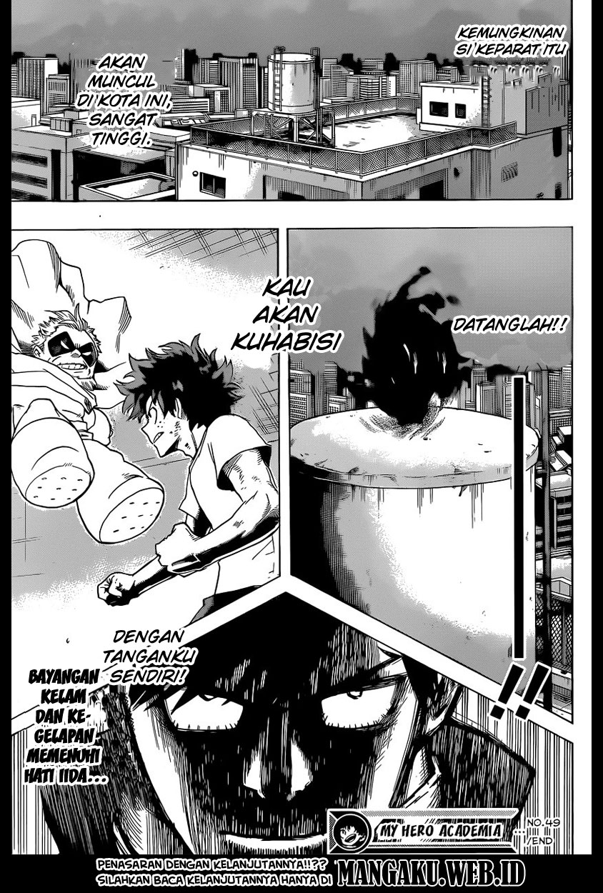Boku no Hero Academia Chapter 49 - halaman 20