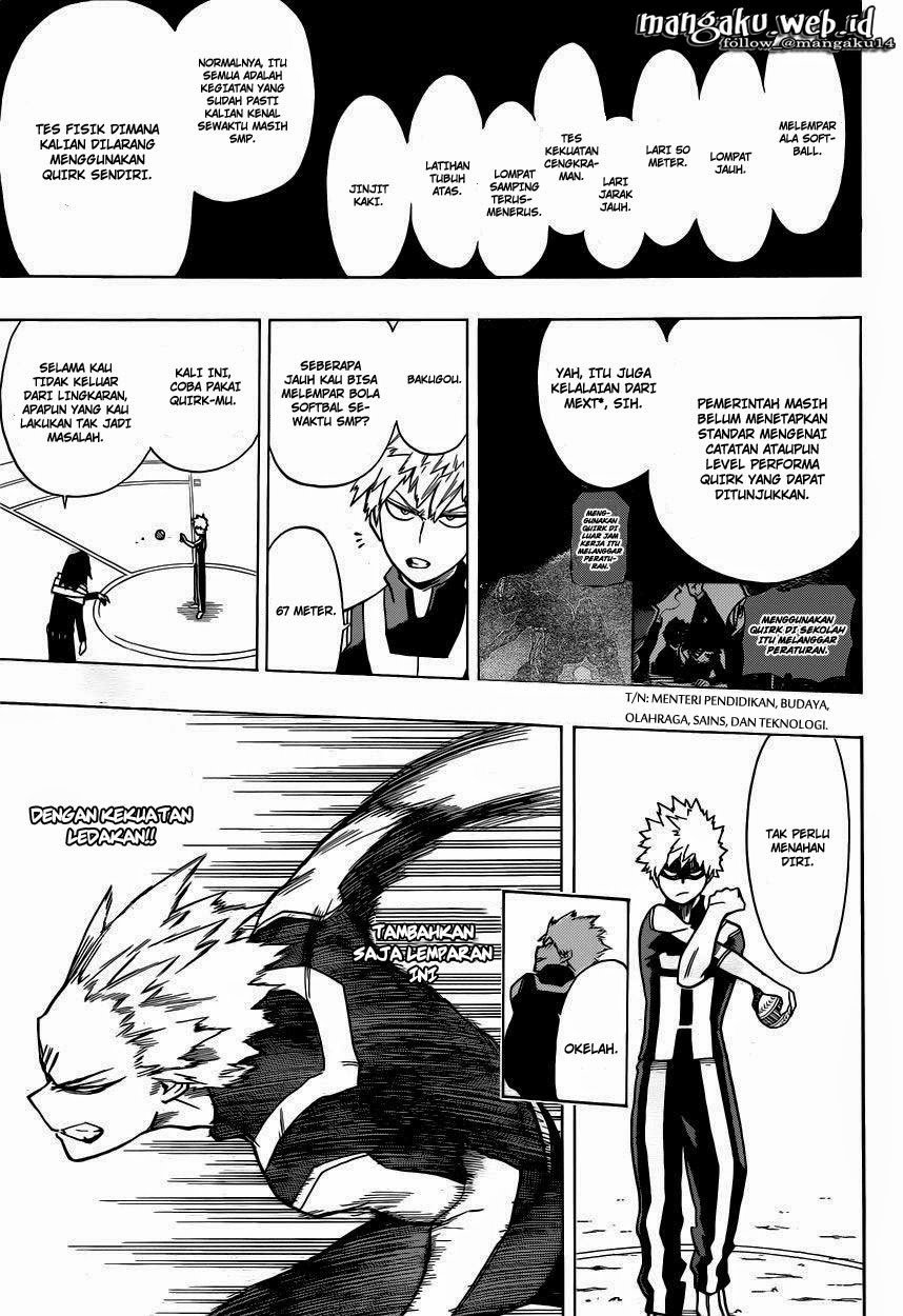 Boku no Hero Academia Chapter 5 - halaman 16