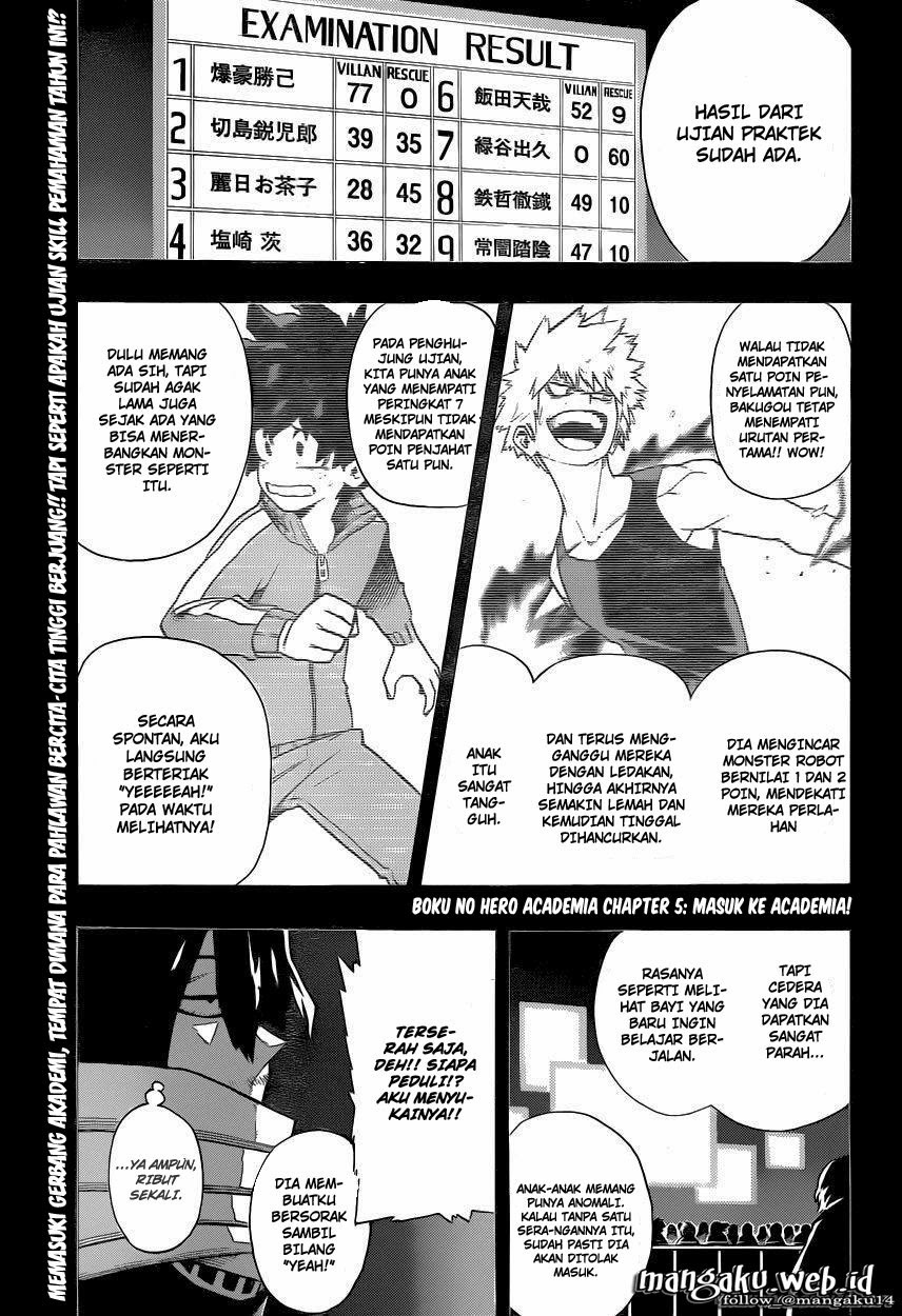 Boku no Hero Academia Chapter 5 - halaman 2