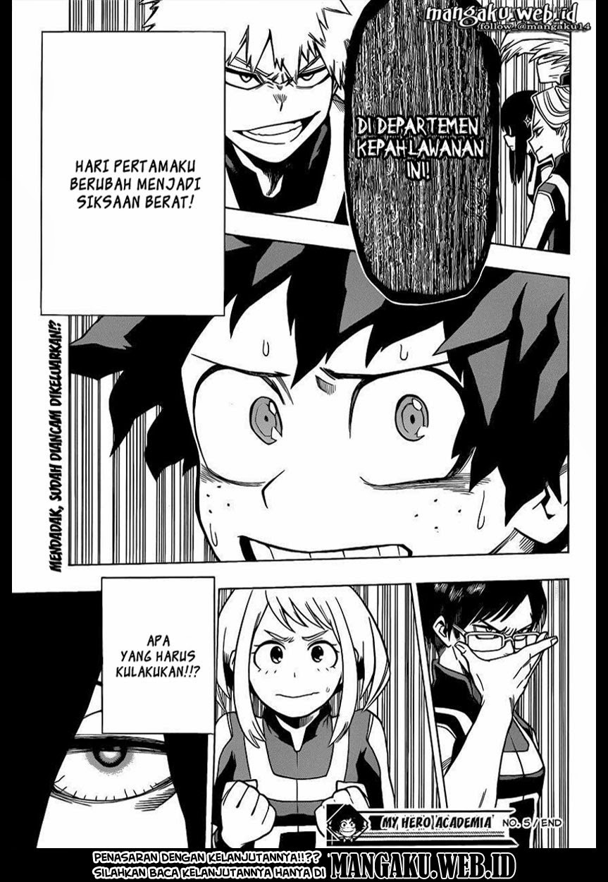Boku no Hero Academia Chapter 5 - halaman 20