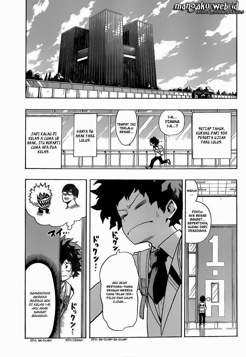 Boku no Hero Academia Chapter 5 - halaman 8