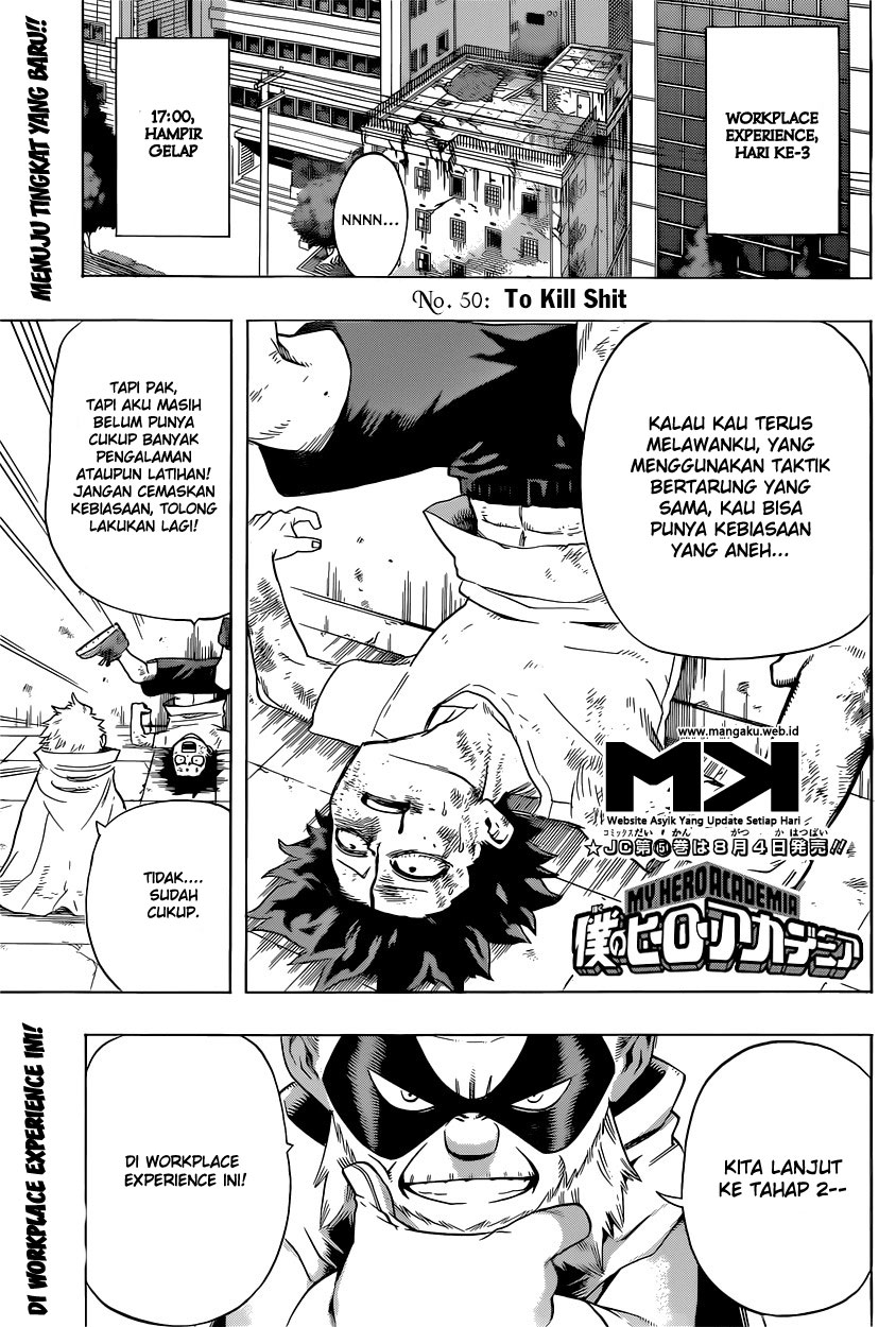 Boku no Hero Academia Chapter 50 - halaman 2