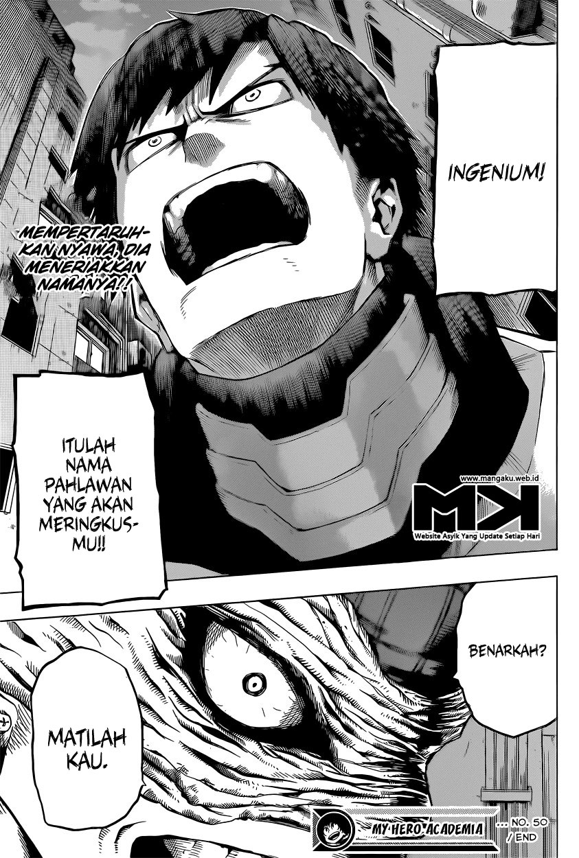 Boku no Hero Academia Chapter 50 - halaman 20