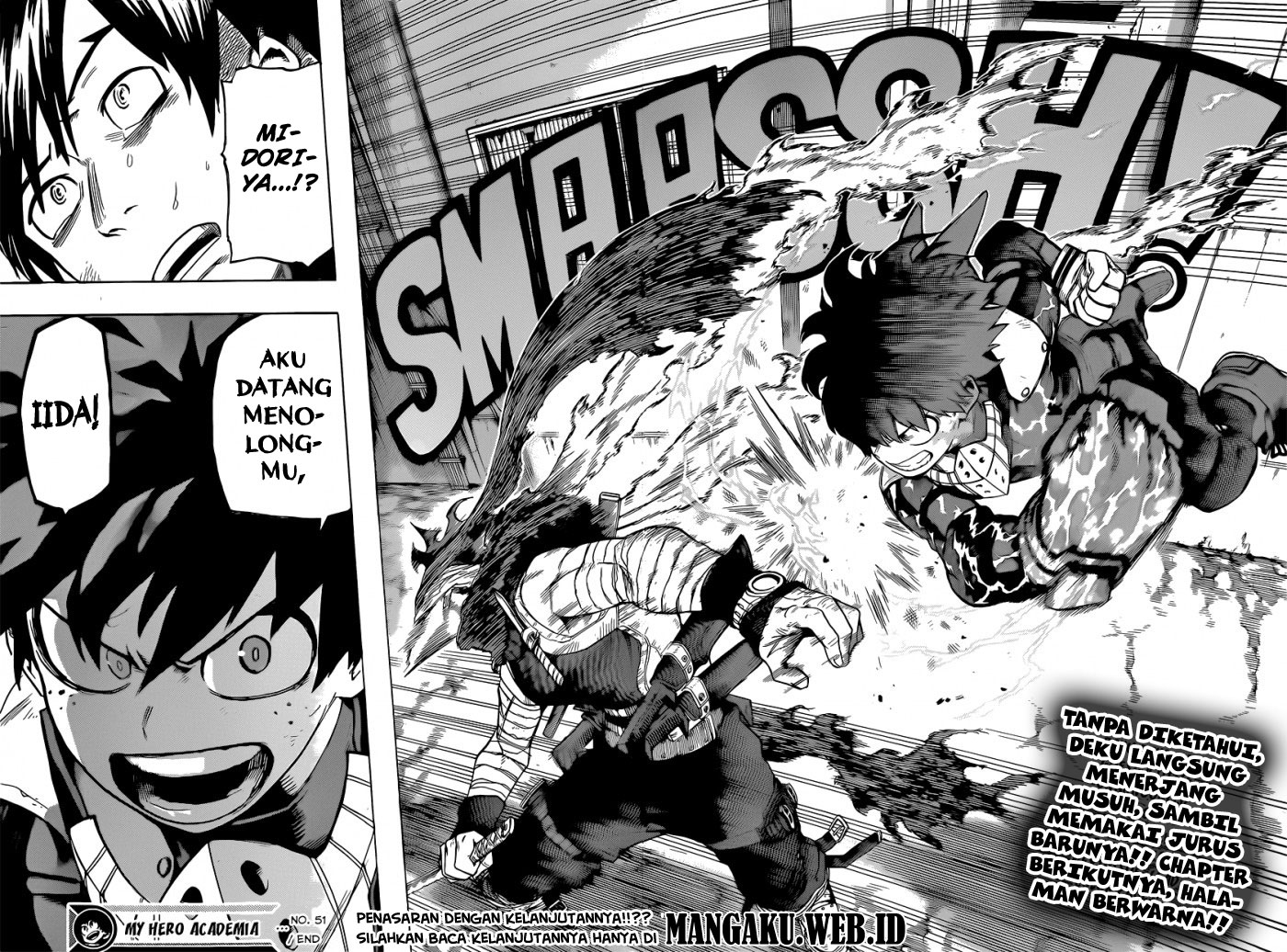 Boku no Hero Academia Chapter 51 - halaman 18