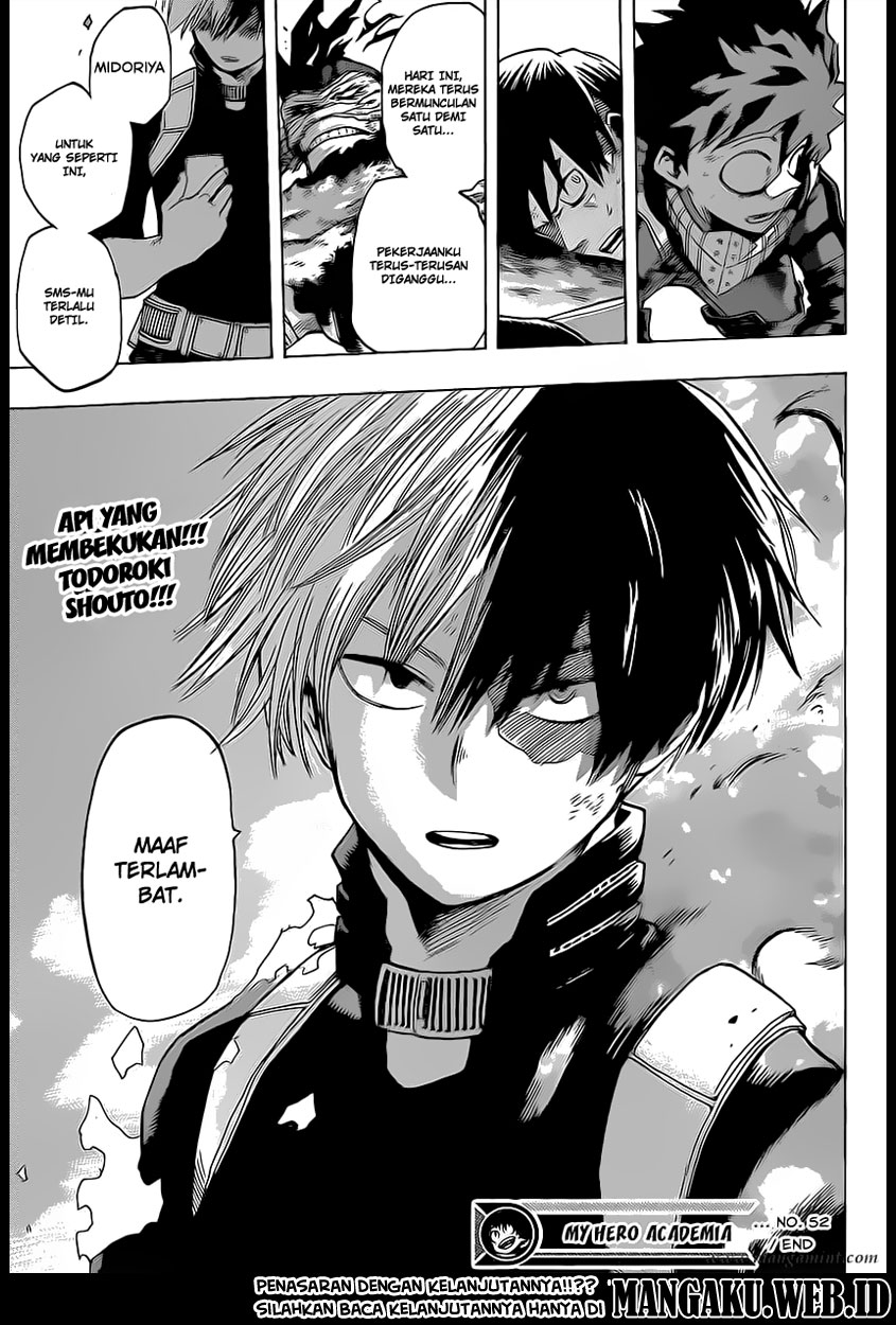Boku no Hero Academia Chapter 52 - halaman 21