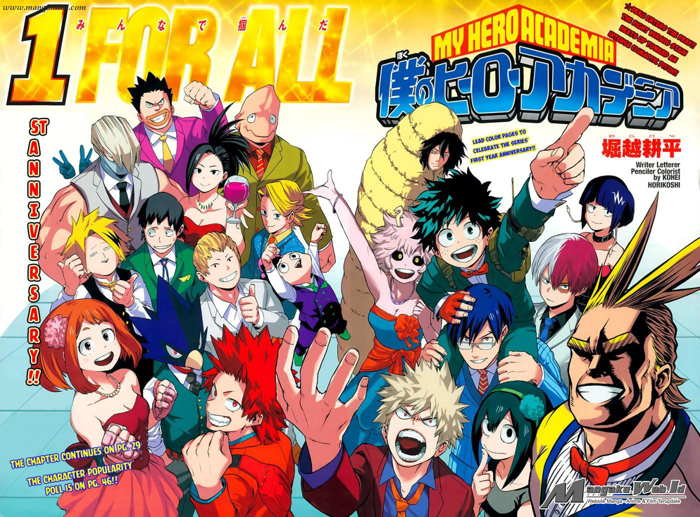 Boku no Hero Academia Chapter 52 - halaman 4
