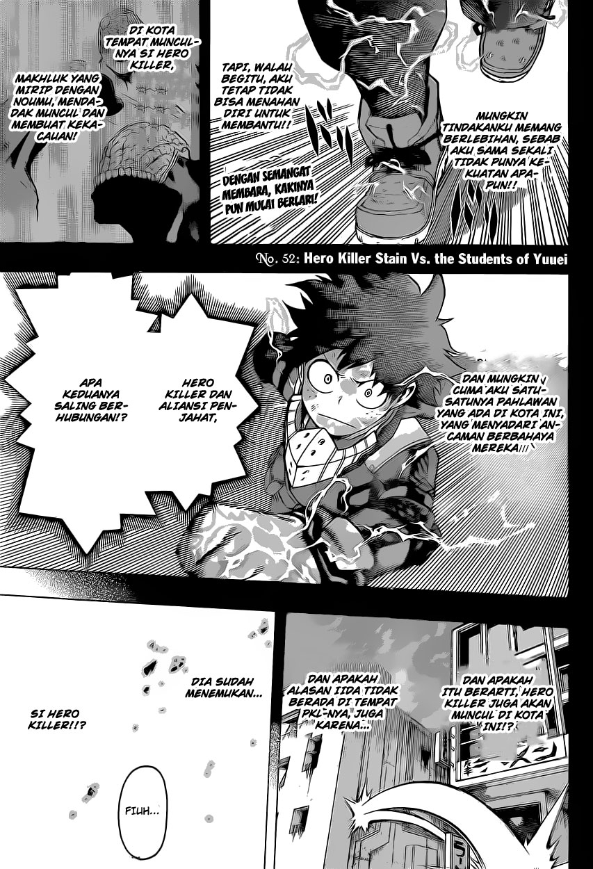 Boku no Hero Academia Chapter 52 - halaman 6