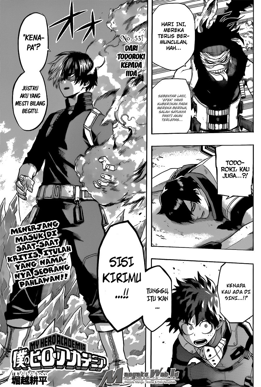 Boku no Hero Academia Chapter 53 - halaman 2