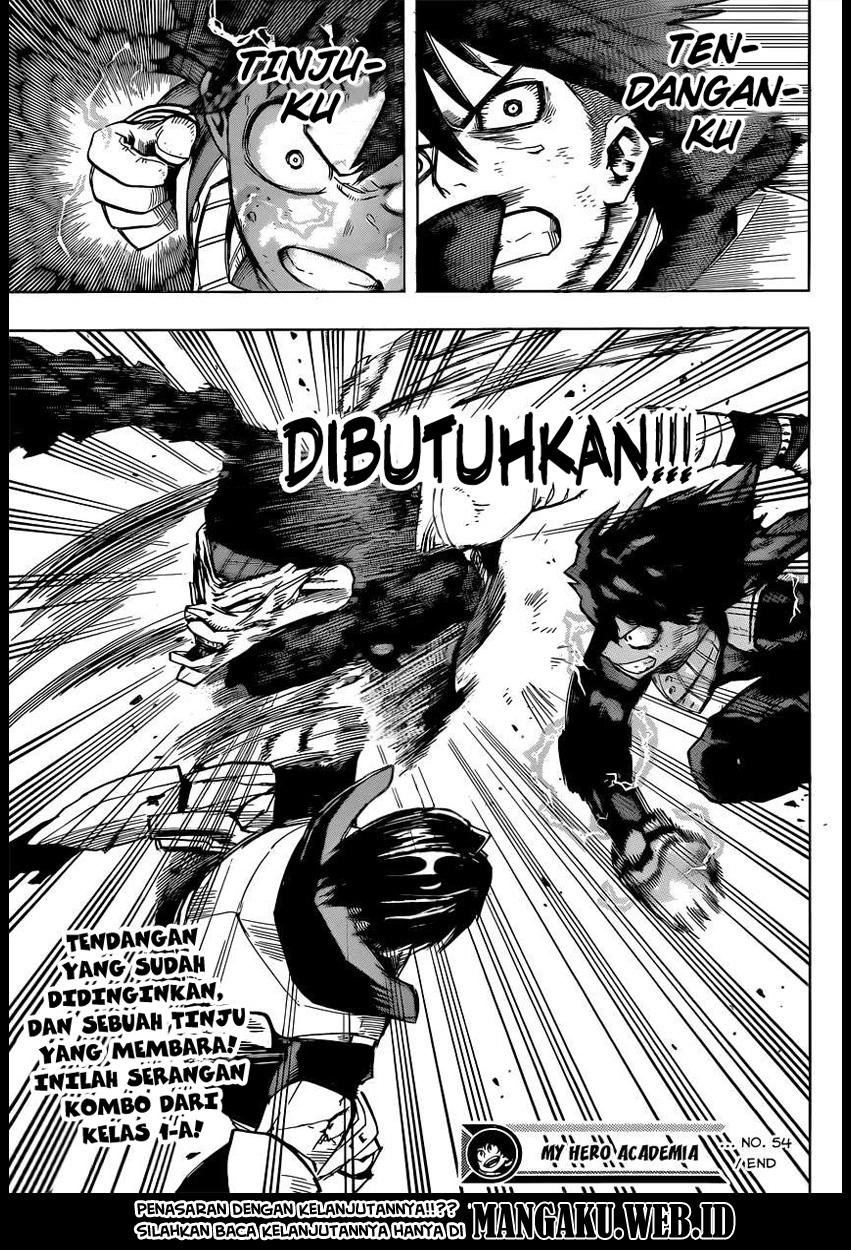 Boku no Hero Academia Chapter 54 - halaman 19