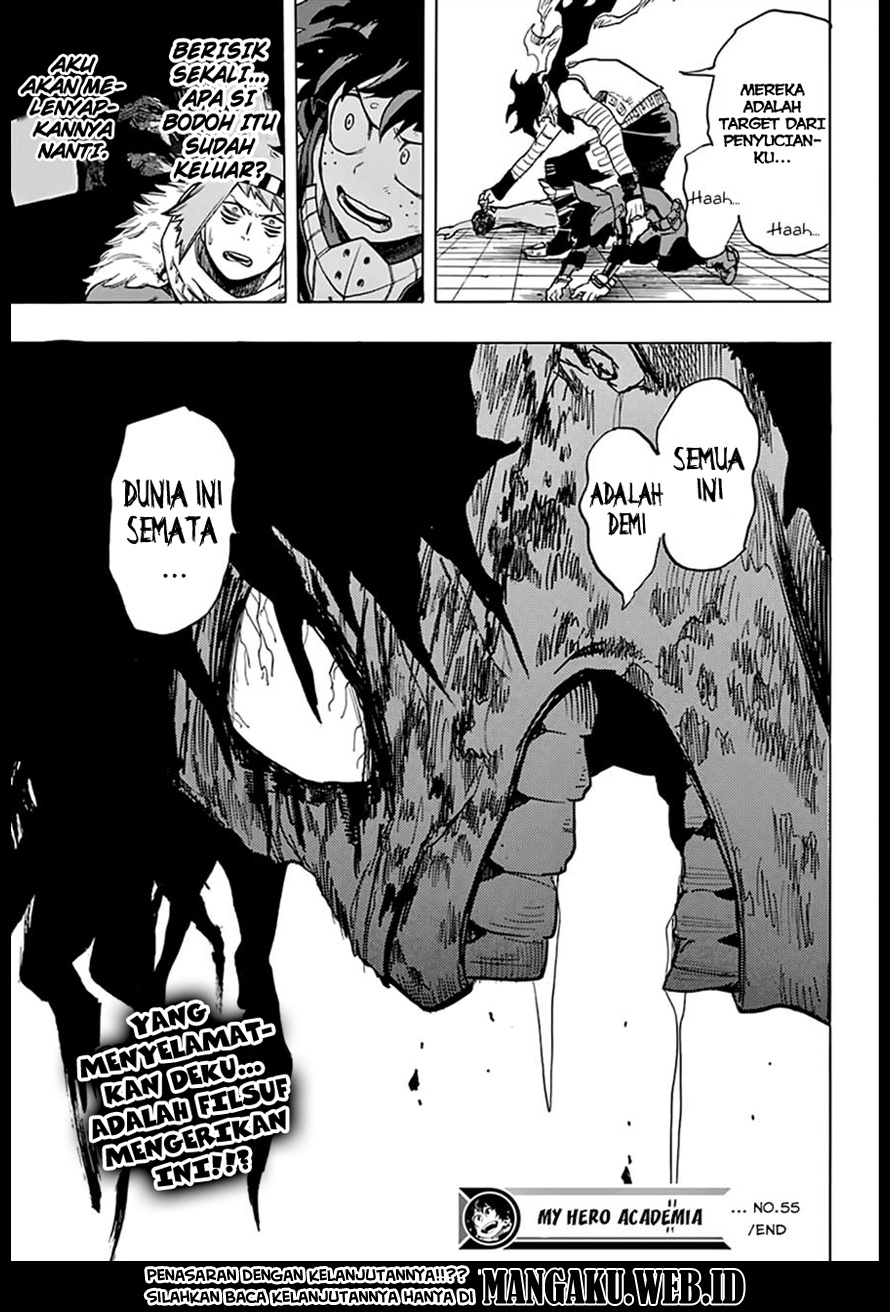 Boku no Hero Academia Chapter 55 - halaman 20