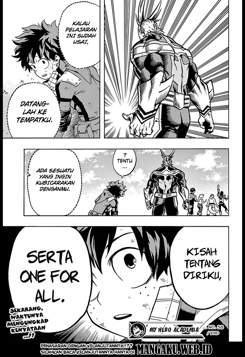 Boku no Hero Academia Chapter 58 - halaman 20