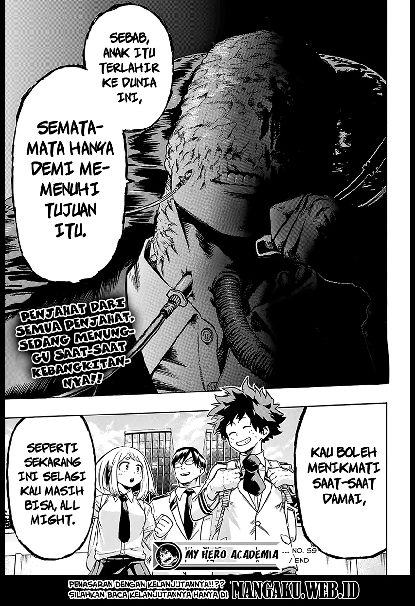 Boku no Hero Academia Chapter 59 - halaman 20