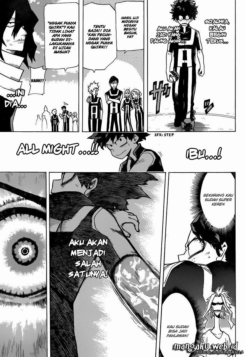 Boku no Hero Academia Chapter 6 - halaman 12
