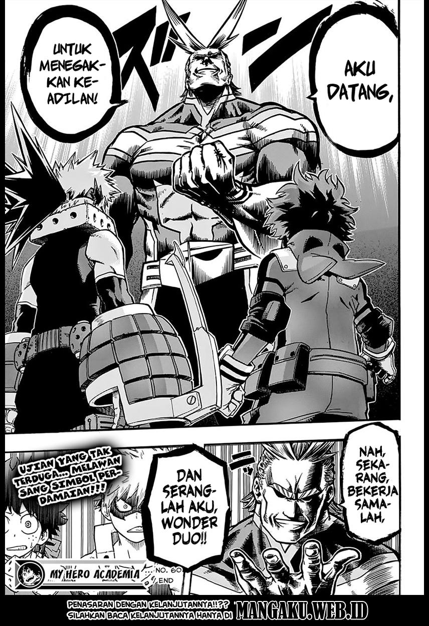 Boku no Hero Academia Chapter 60 - halaman 20