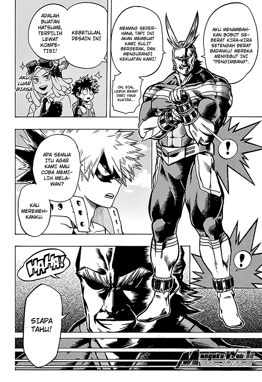 Boku no Hero Academia Chapter 61 - halaman 10