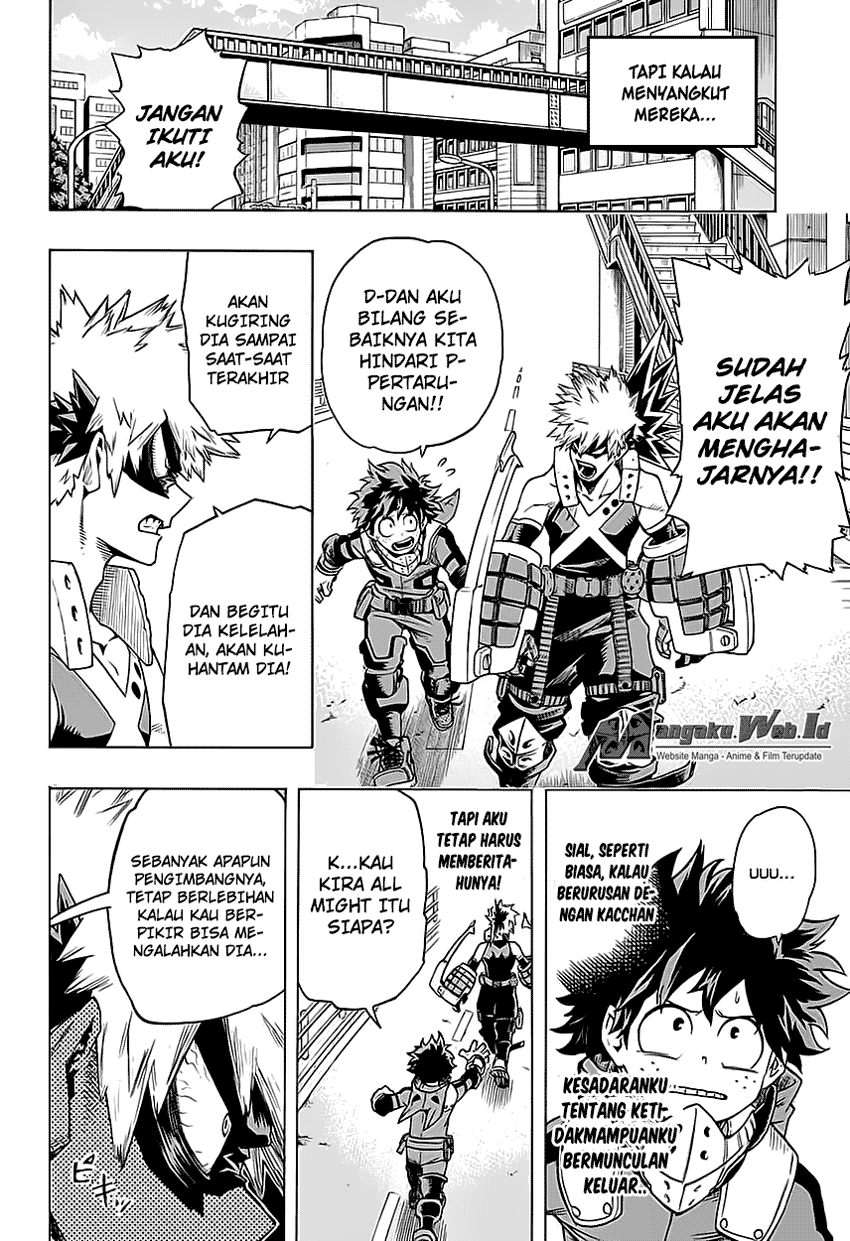 Boku no Hero Academia Chapter 61 - halaman 16
