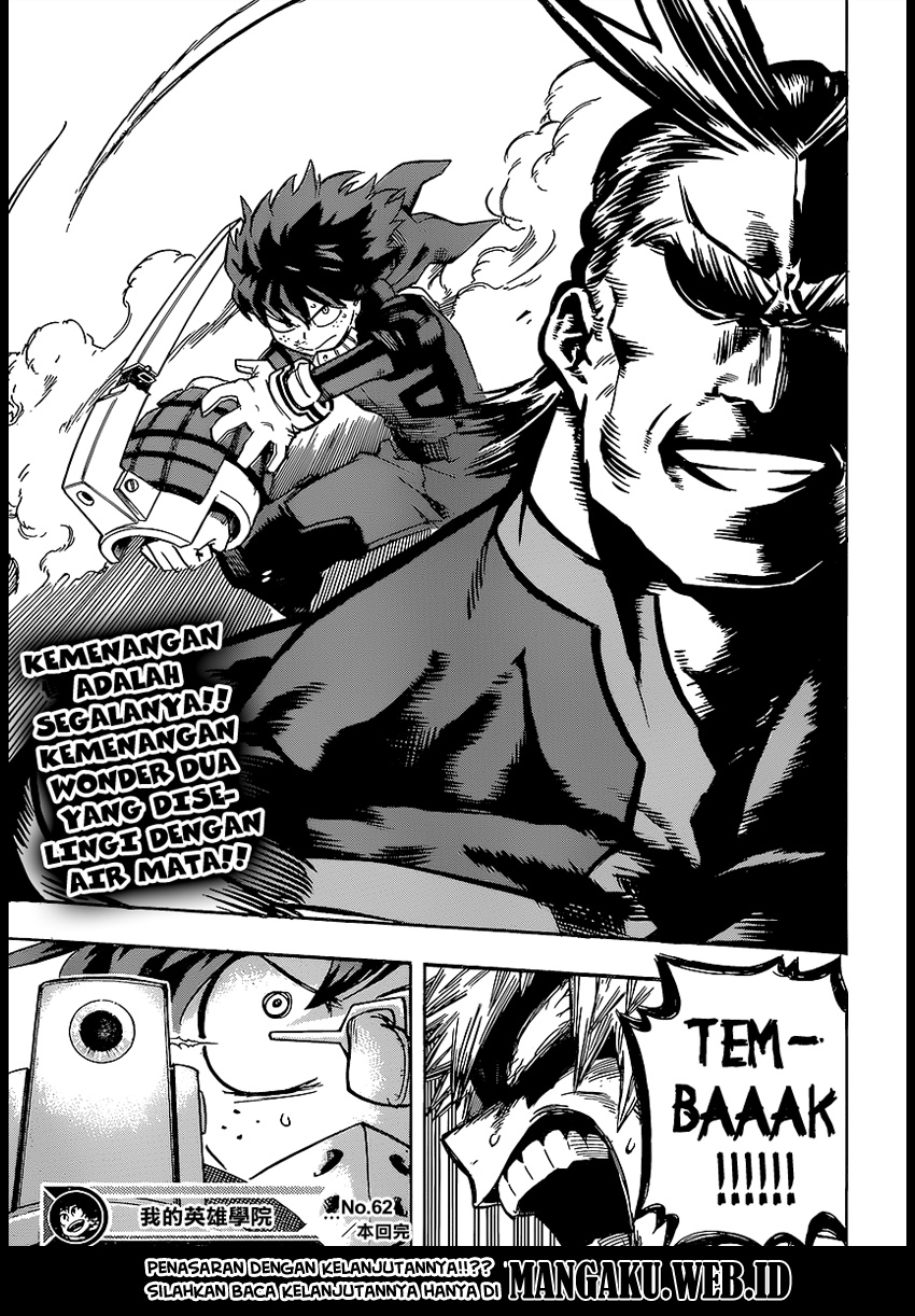 Boku no Hero Academia Chapter 62 - halaman 18