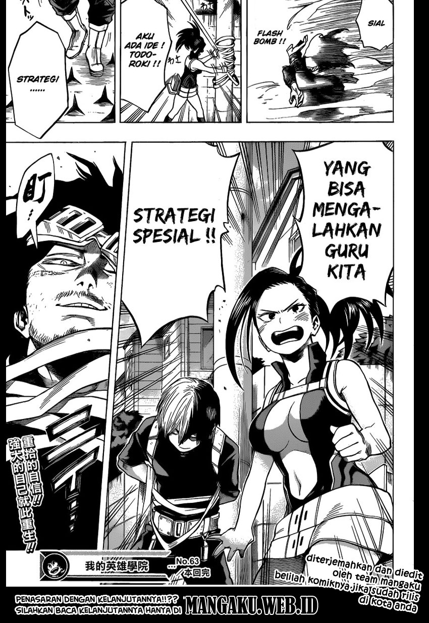 Boku no Hero Academia Chapter 63 - halaman 19