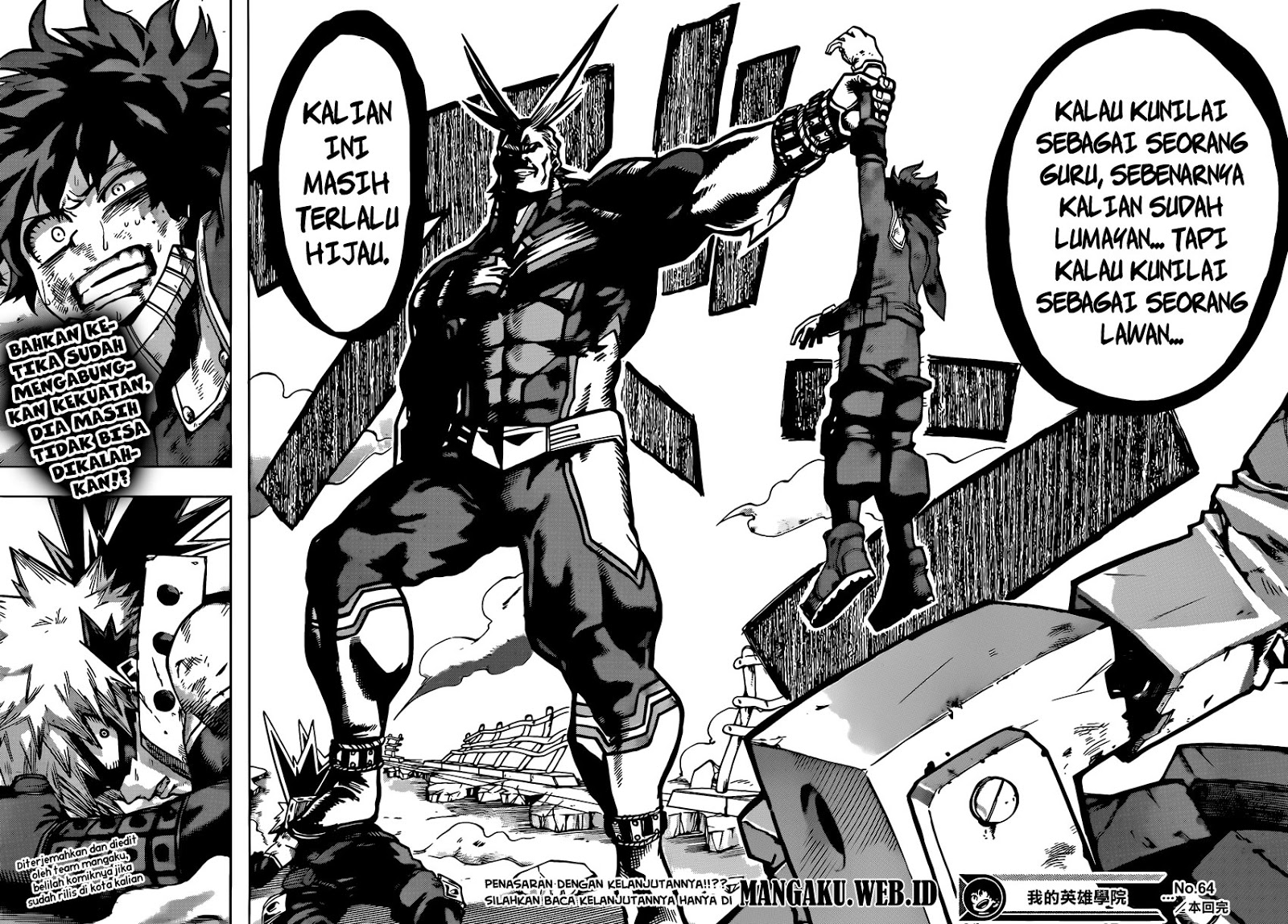 Boku no Hero Academia Chapter 64 - halaman 18