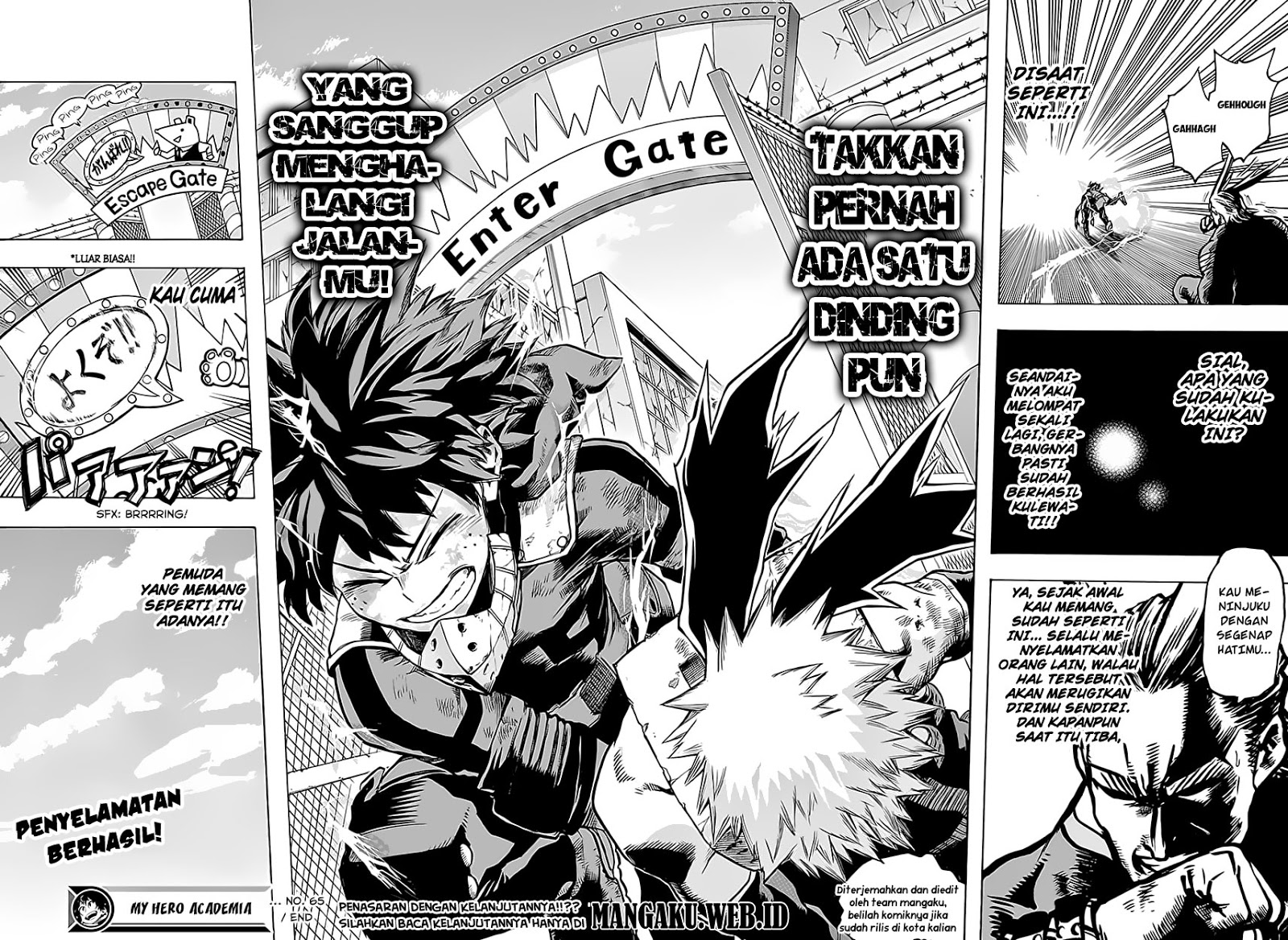 Boku no Hero Academia Chapter 65 - halaman 18