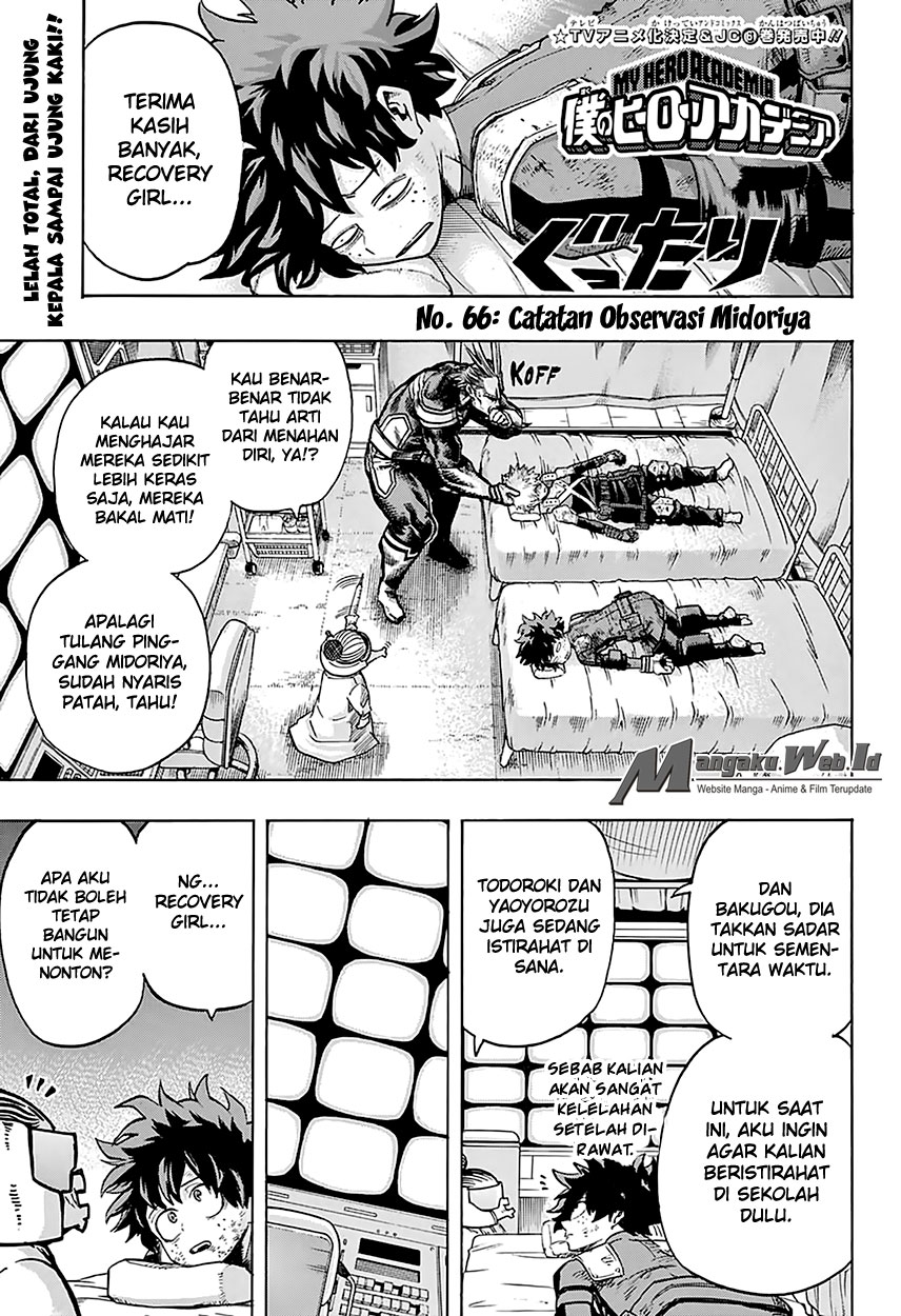 Boku no Hero Academia Chapter 66 - halaman 2