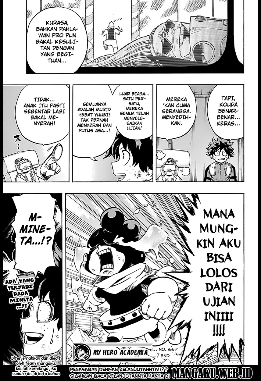 Boku no Hero Academia Chapter 66 - halaman 20