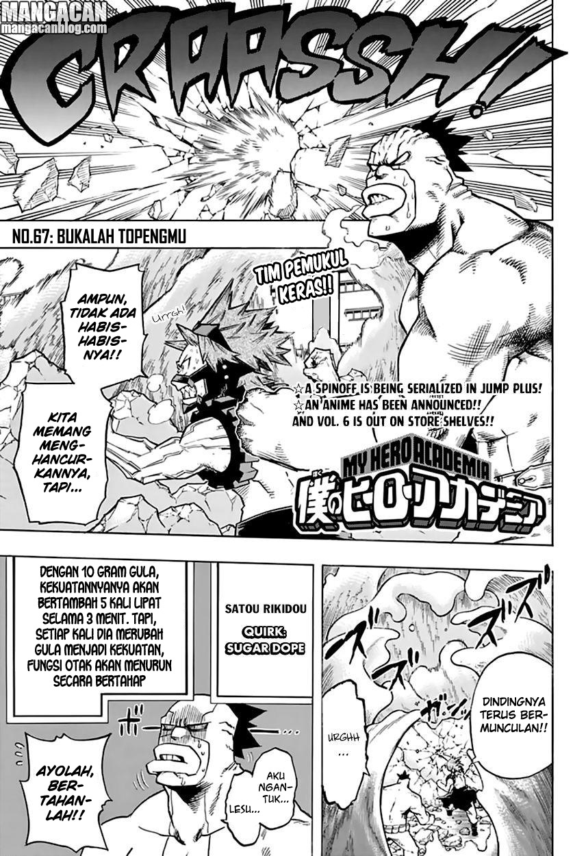 Boku no Hero Academia Chapter 67 - halaman 1