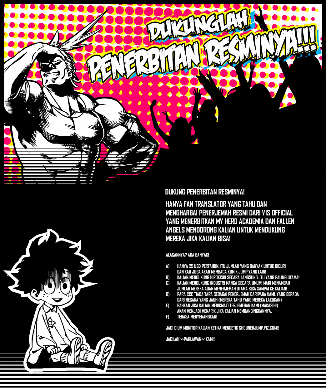 Boku no Hero Academia Chapter 69 - halaman 2