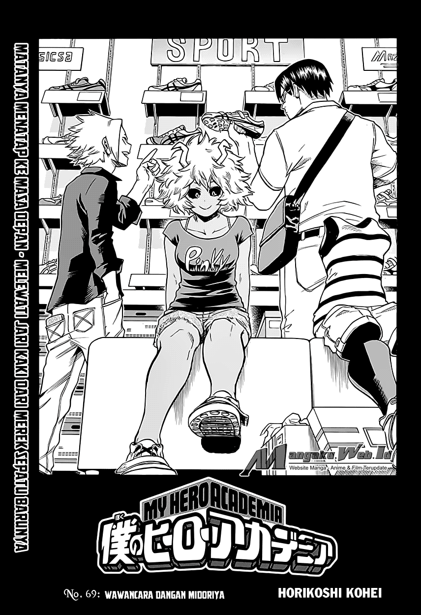 Boku no Hero Academia Chapter 69 - halaman 3